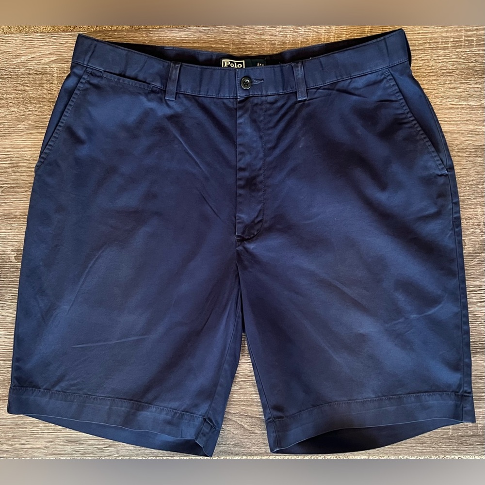 Polo by Ralph Lauren Navy Blue Preppy Shorts | Size 36